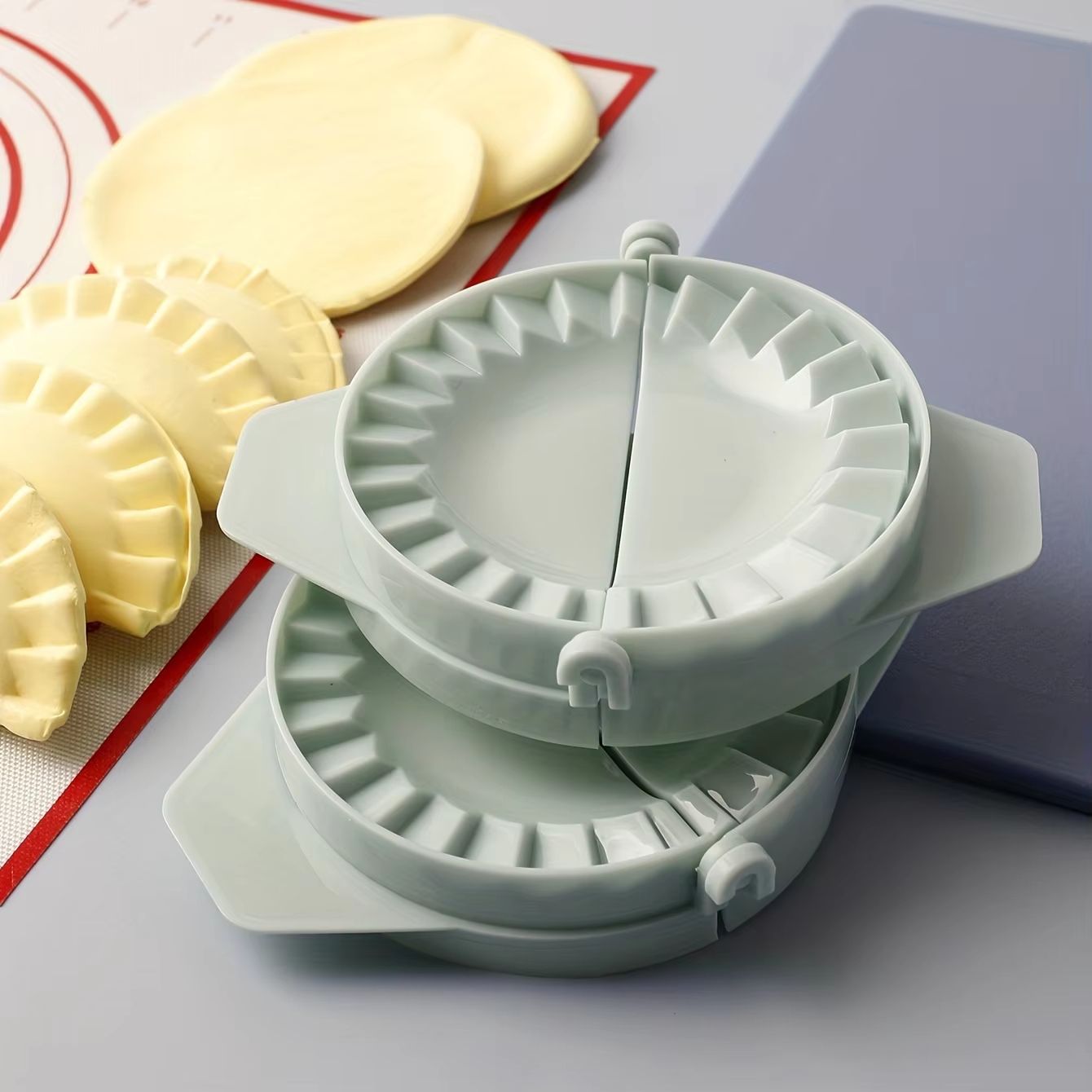 Kitchen Dumpling Maker Wrapper Presser Manual Dumpling Skin Mold Machine Ravioli Maker Press Pastry 5