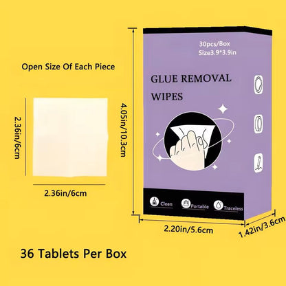 Portable Adhesive Removal WipesMulti-Surface, Residue-Free Cleaner for Kitchen/Bathroom/Car