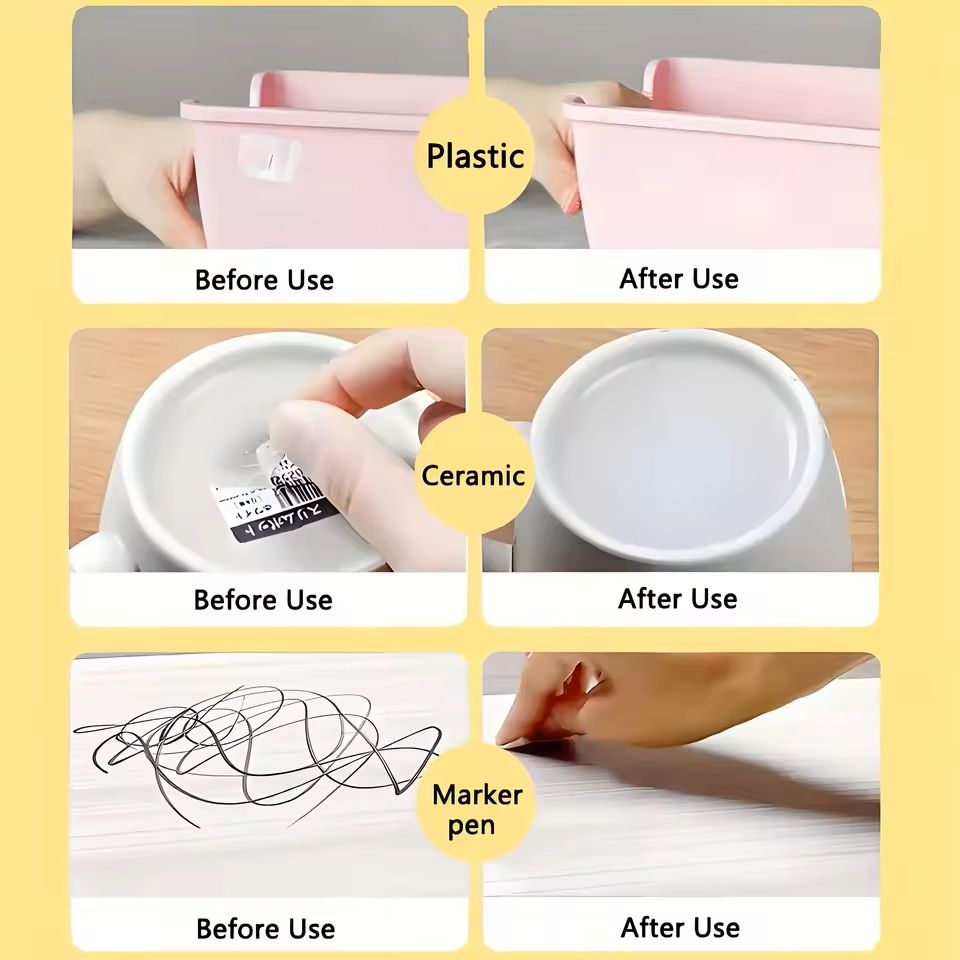 Portable Adhesive Removal WipesMultiSurface ResidueFree Cleaner For KitchenBathroomCar 1