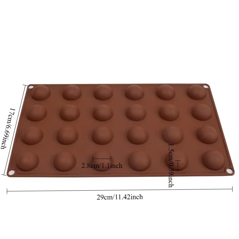3D Sphere Silicone Mold 2HalfSphere Baking  Chocolate Cake Mold Kitchen Accessories 5