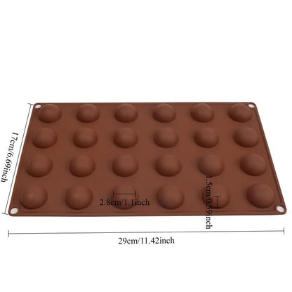 3D Sphere Silicone Mold 2HalfSphere Baking  Chocolate Cake Mold Kitchen Accessories 5