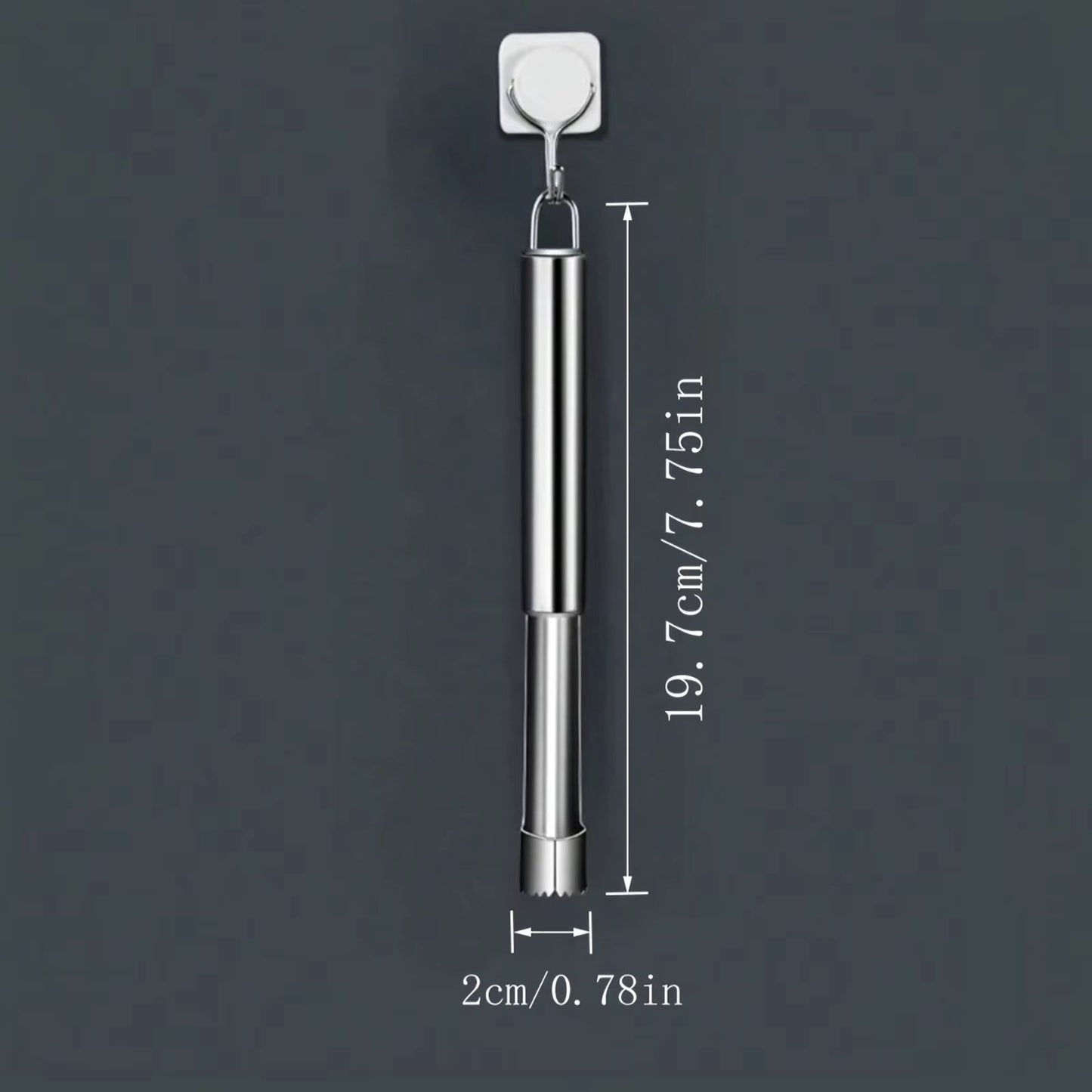 Stainless Steel Fruit Corer SeedCore Remover And Slicer Knife Kitchen Gadget 4