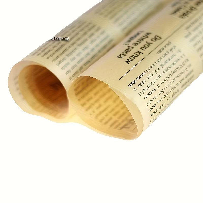Food Grade Greaseproof Parchment Paper Baking Tools Roll 164 Feet For Bread Sandwich Burger Fries W 3