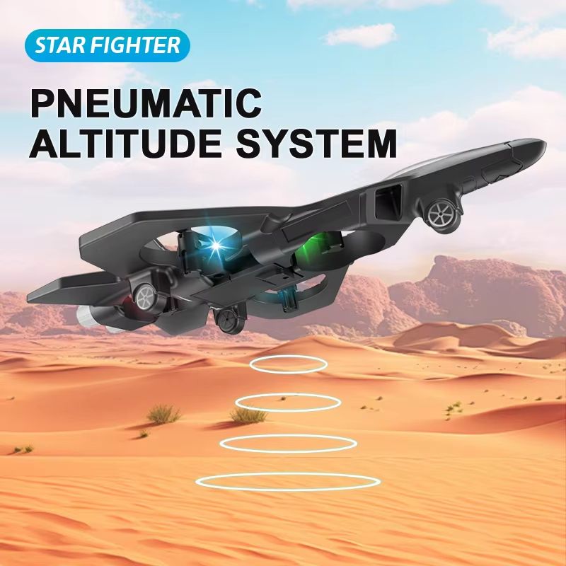 Glider Flying Helicopter RC Hobby Jet Plane 24G Stunt Remote Control Foam Fighter Airplane Toy With 1