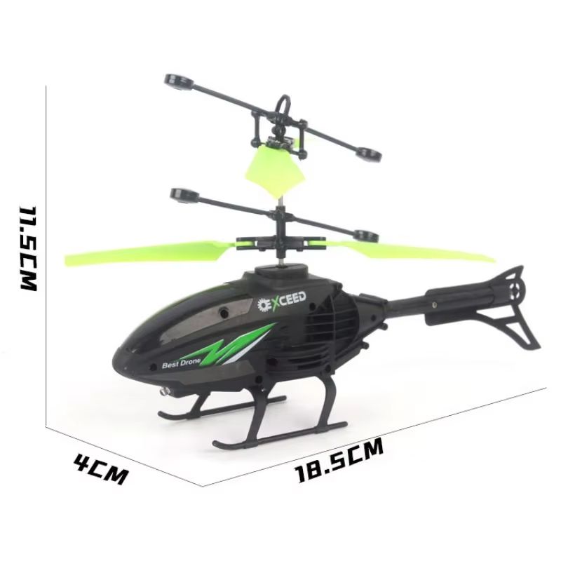 Watch Wrist Hand Controlled Induction Aircraft Impact Resistant Helicopter With Lighting Rechargeab 5