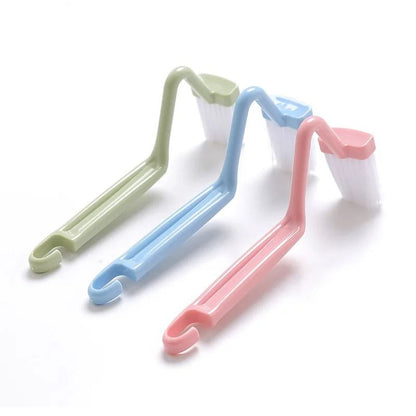 Curved Long Handle Toilet Cleaning Brush 13