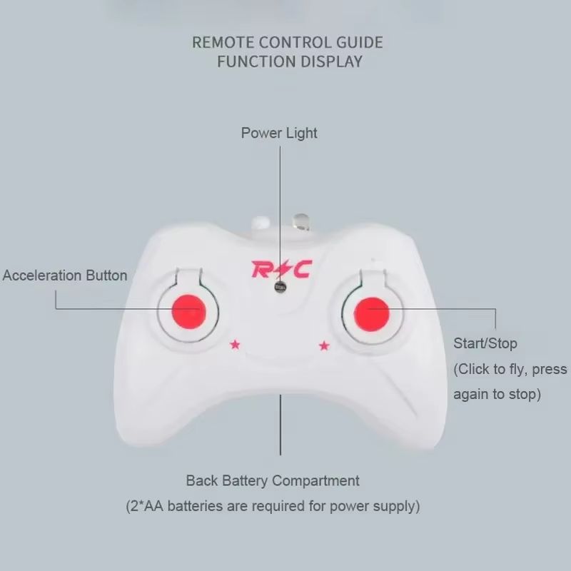 Remote Control Induction Helicopter Dual Mode Suspended Aircraft With Lighting Anti Drop Collision  4