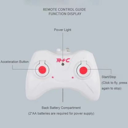 Remote Control Induction Helicopter Dual Mode Suspended Aircraft With Lighting Anti Drop Collision  4