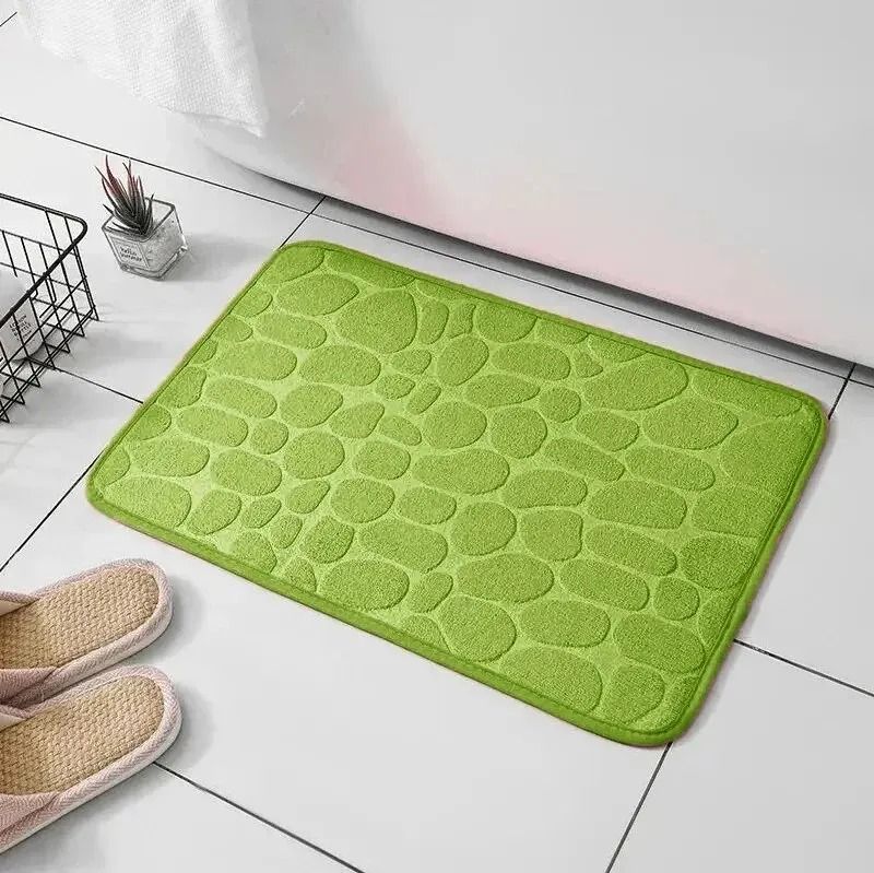 Embossed Memory Foam Pebble Floor Mat 9