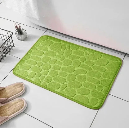 Embossed Memory Foam Pebble Floor Mat 9