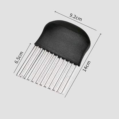 Stainless Steel Crinkle Cutter For Vegetables And Potatoes 7