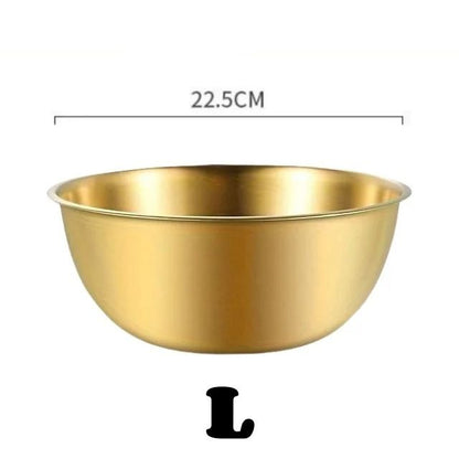 Stainless Steel Mixing Bowl Set With Measurement Scale 13