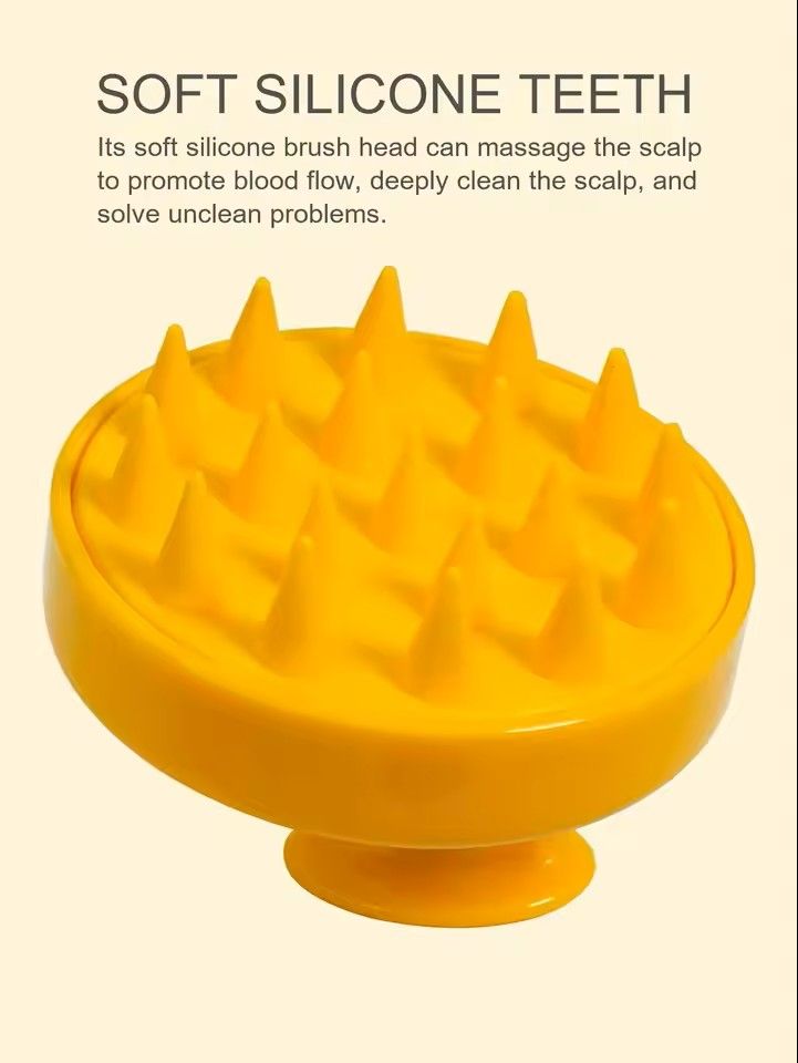 Silicone Spa Scalp Massager Brush  Ergonomic DeepClean Shampoo Comb  Scalp Massage Tool 13