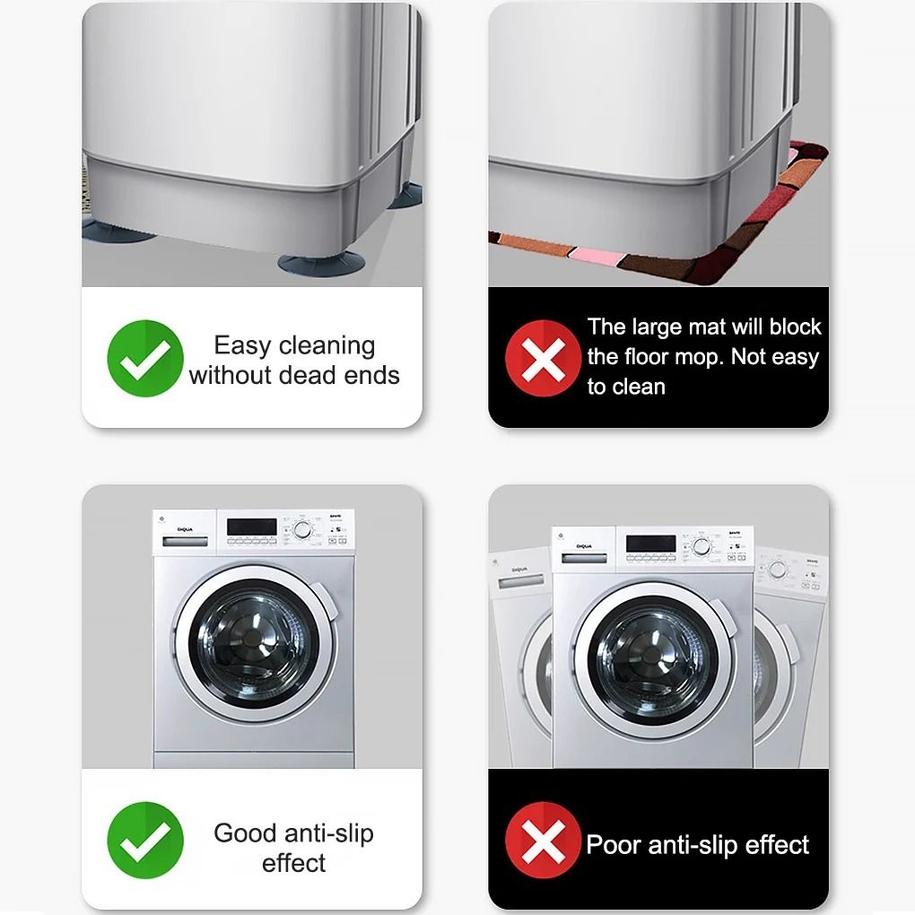 Anti Vibration Rubber Feet Pads For Washing Machines And Appliances 5
