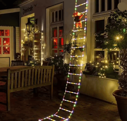 SantaClimb USB LED Ladder String Lights 5