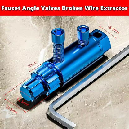Universal Angle Valve Extractor  Repair Kit  For Damaged Faucet Valves Broken Screws  Waterpipe Thr 12