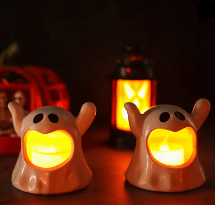 Kawaii Ghost LED Candle Light 1