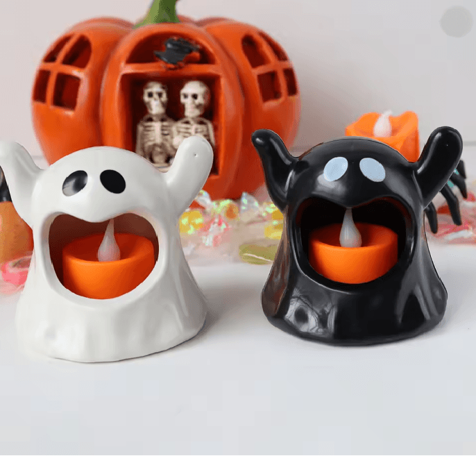 Kawaii Ghost LED Candle Light 3