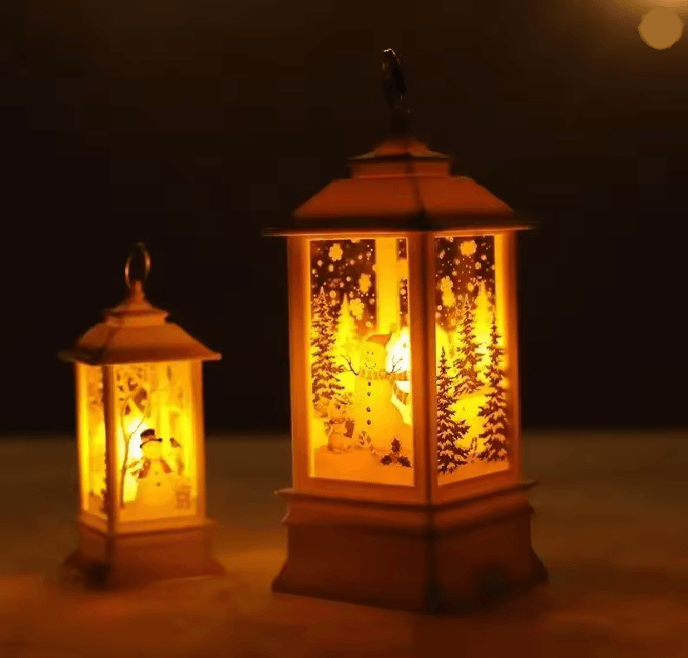 Vintage LED Oil Lamp Night Light 2