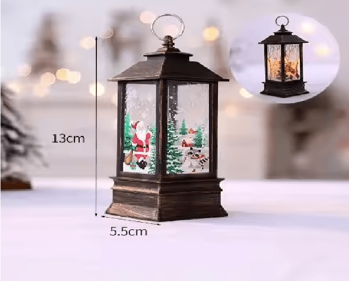 Vintage LED Oil Lamp Night Light 5