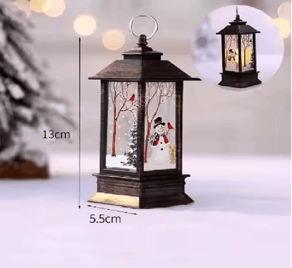 Vintage LED Oil Lamp Night Light 6