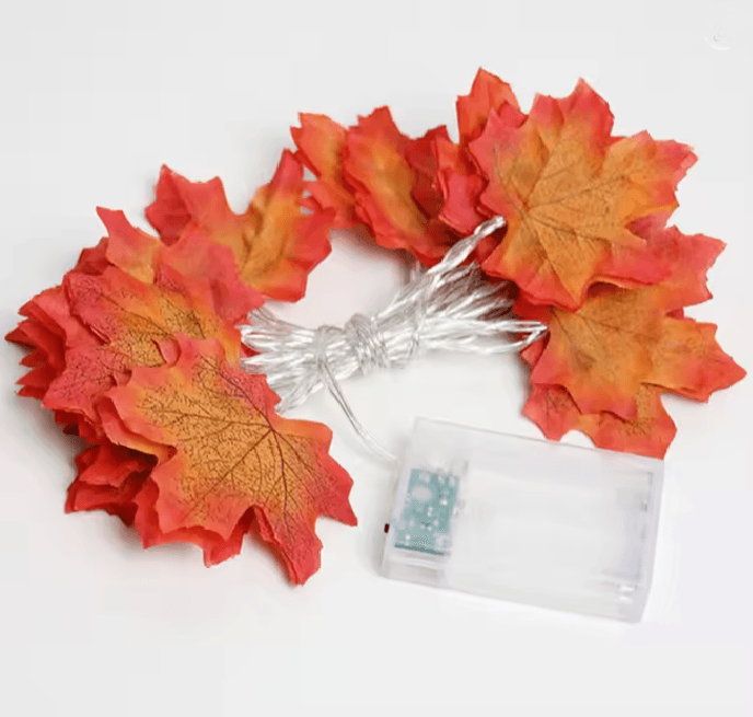 Maple Leaf LED Fall String Lights 5