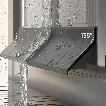 Angled Water Blocking Strip for Sliding Windows