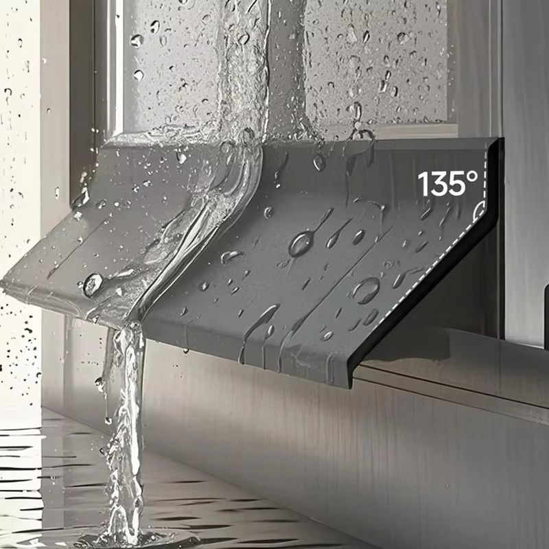 Angled Water Blocking Strip For Sliding Windows 1