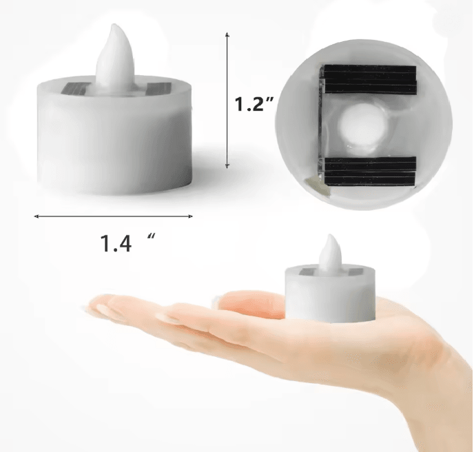 Solar Flameless Outdoor Candle Light 4