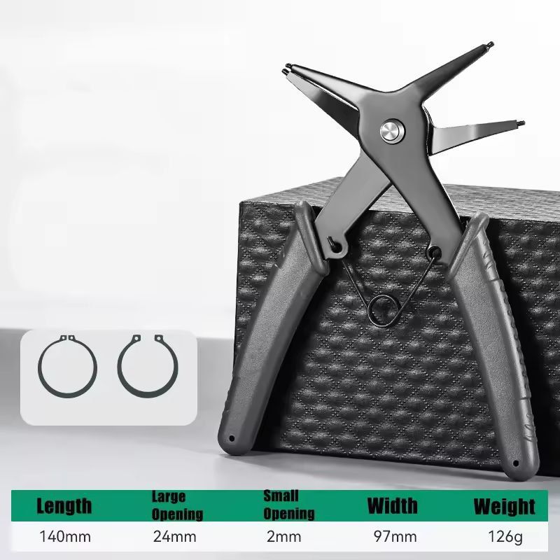 PrecisionMulti SnapRing  Circlip Pliers  Internal  External Retaining Ring Tool 10