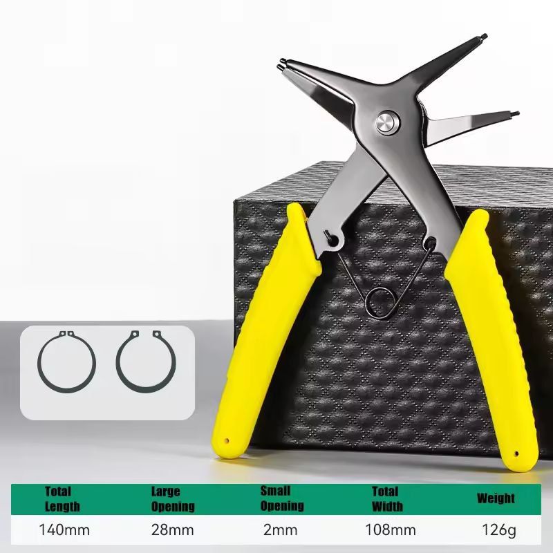PrecisionMulti SnapRing  Circlip Pliers  Internal  External Retaining Ring Tool 11