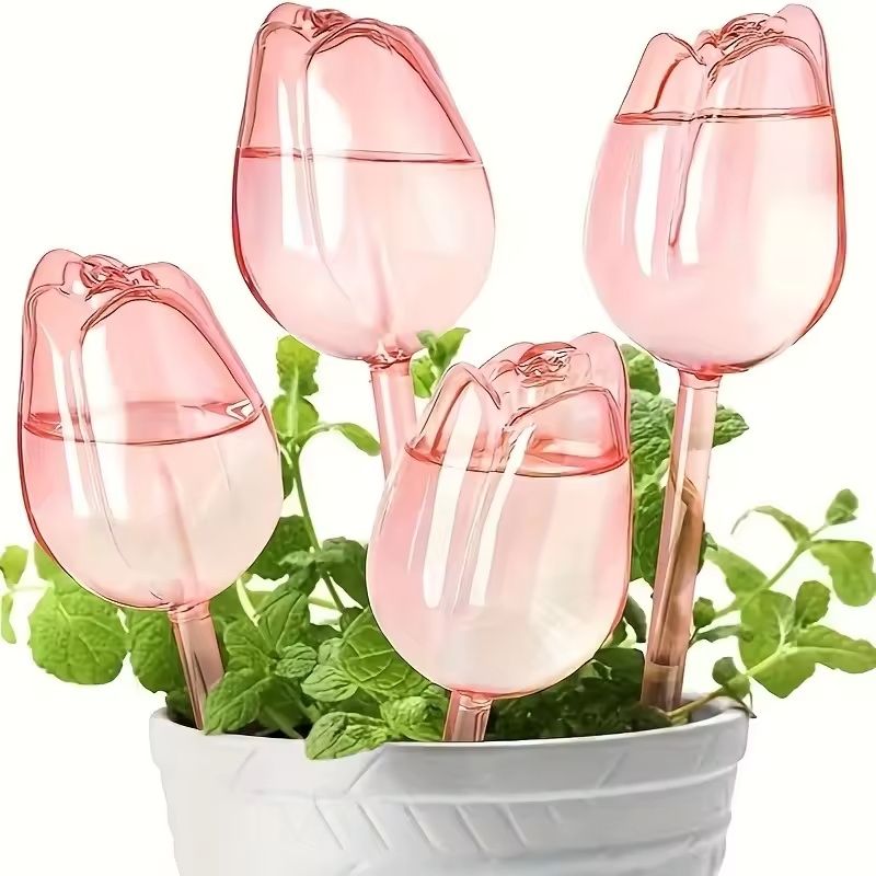 Pink Tulip Self Watering Plant Bulbs For Indoor And Outdoor Pots 1