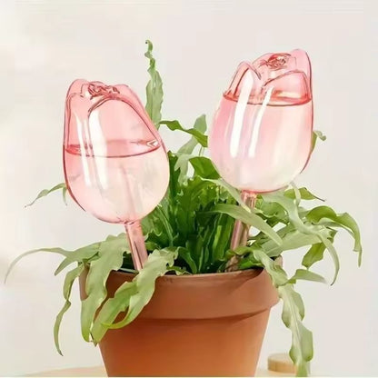 Pink Tulip Self Watering Plant Bulbs For Indoor And Outdoor Pots 7