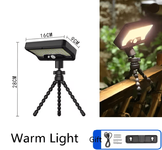 Solar Motion Tripod Security Light 5