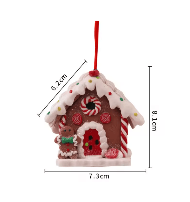 Gingerbread House LED Pendant Light 3