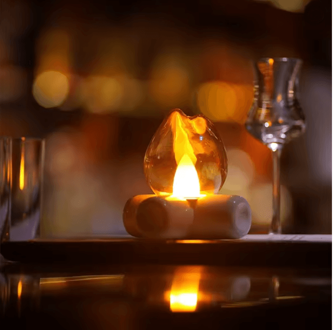 Flame Glow LED Table Lamp 1