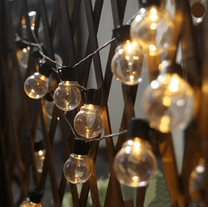 Retro Bulb Fairy Light Garland
