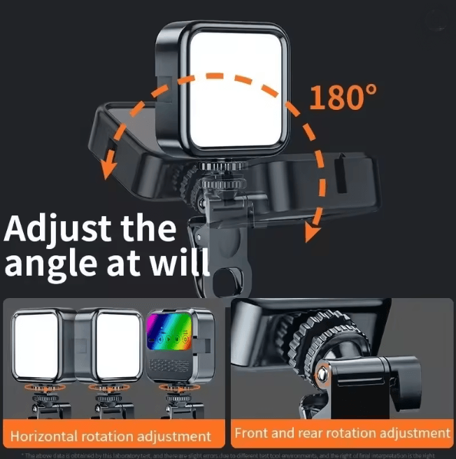 Mini Clip On Adjustable Fill Light 2