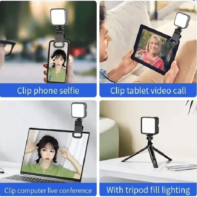 Mini Clip On Adjustable Fill Light 4