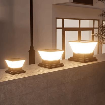Solar Post Cap Garden Light 1
