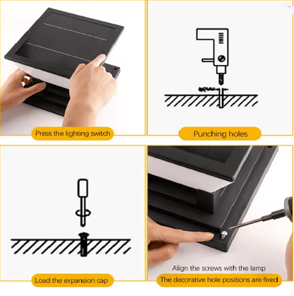 Solar Post Cap Garden Light 3