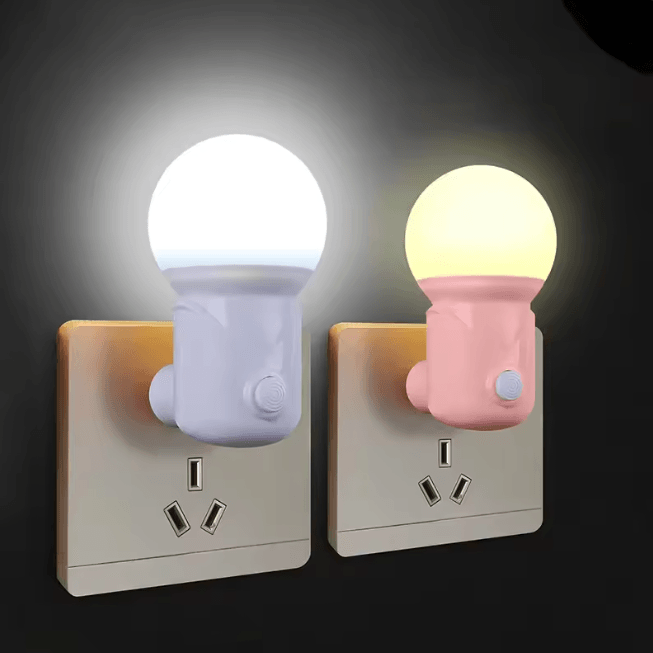 Dual Color Plug In LED Night Light