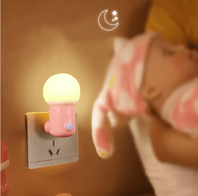 Dual Color Plug In LED Night Light 2