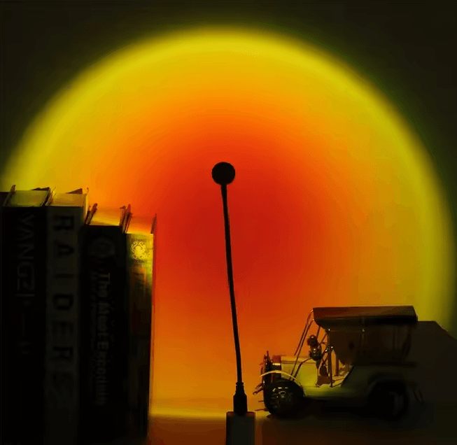 USB Sunset Projection Night Light 7