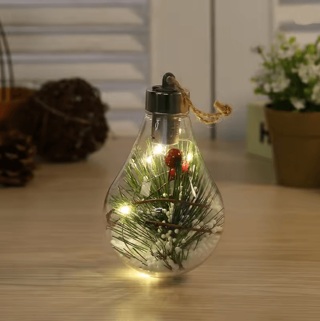 Christmas LED Hanging Bulb Light 5