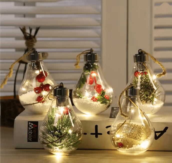 Christmas LED Hanging Bulb Light 2