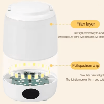 Rechargeable Touch Dimmable Bedside Lamp 3