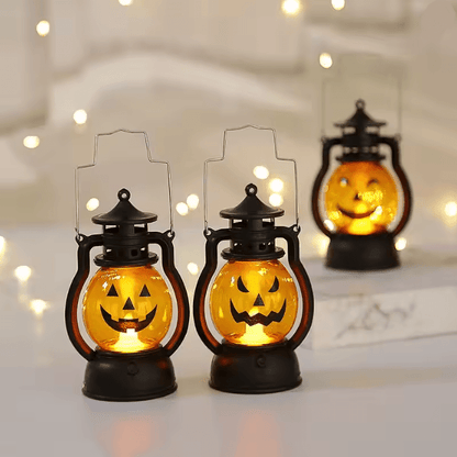 Halloween Pumpkin Ghost Lantern