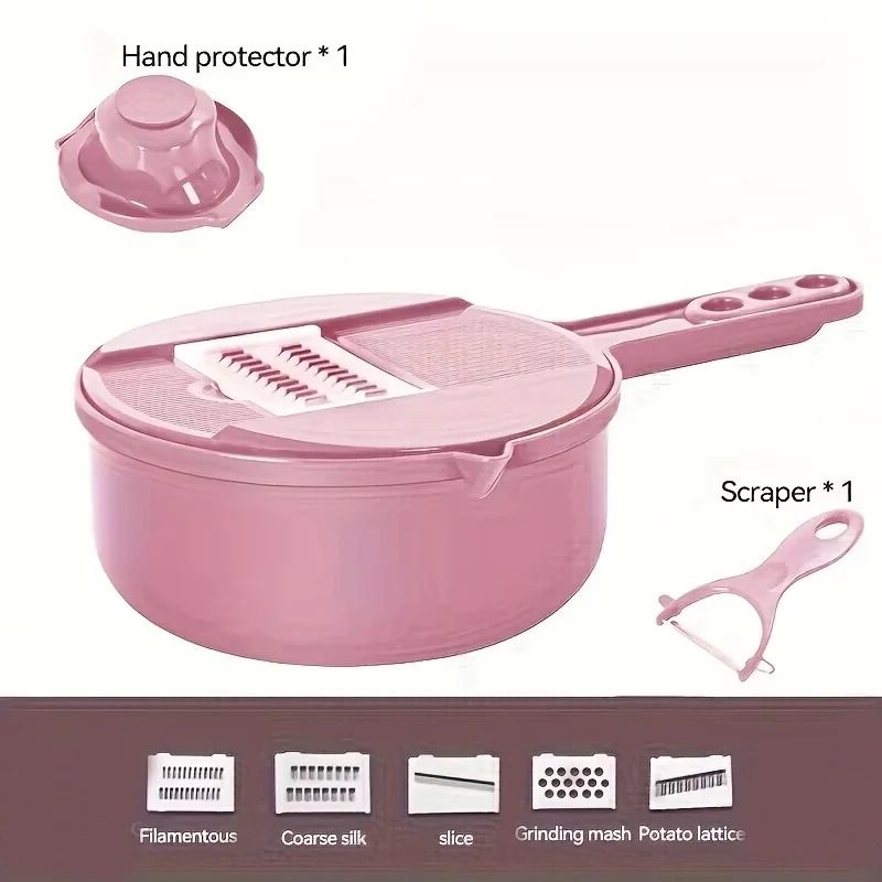 9 In 1 Multi Functional Vegetable Cutter And Slicer Set 11