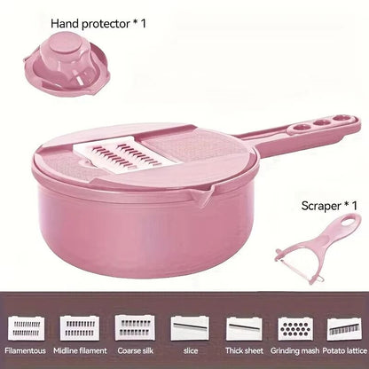 9 In 1 Multi Functional Vegetable Cutter And Slicer Set 12